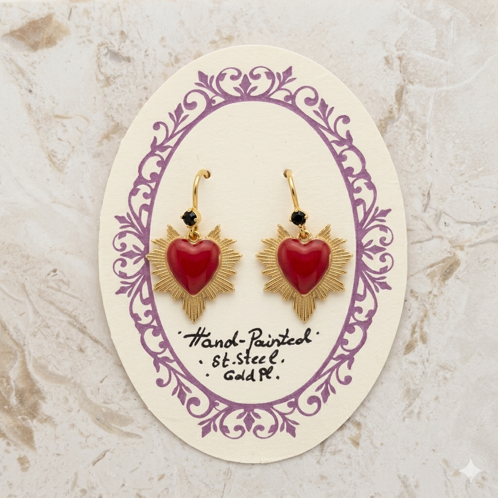Sacred Flame Earrings
